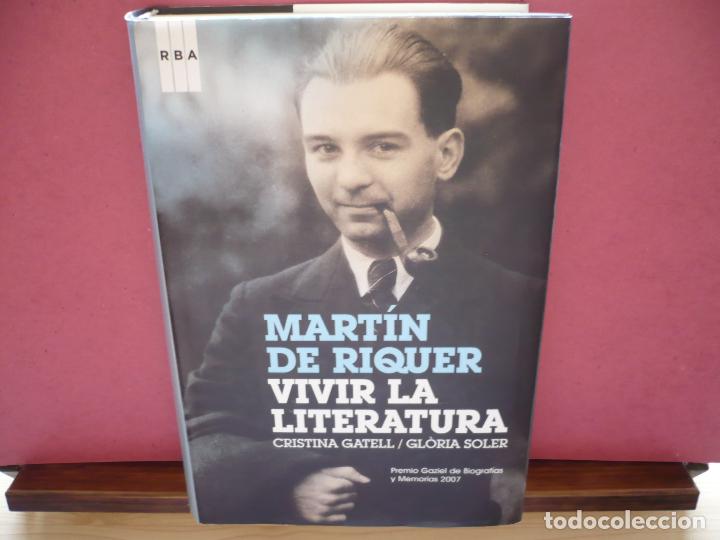 Libros de segunda mano: Mart&iacute;n de Riquer. Gatell / Soler. RBA, 2008. - Foto 4