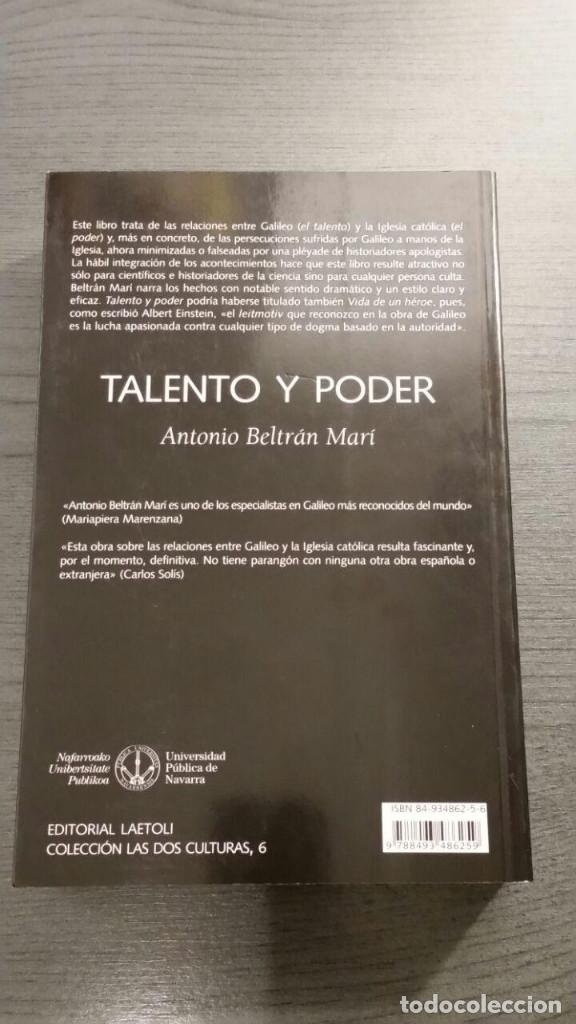 Libros de segunda mano: Talento y Poder - Foto 3