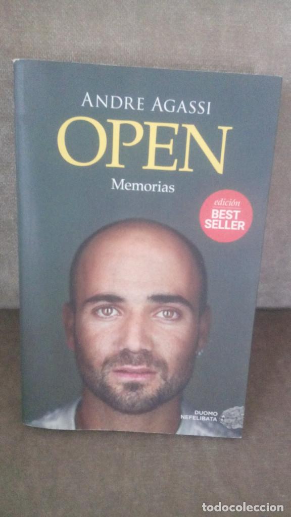Libros de segunda mano: ANDRE AGASSI - OPEN - ED. DUOMO - 1&ordf; ED., 2015 - BUEN EJEMPLAR - Foto 1