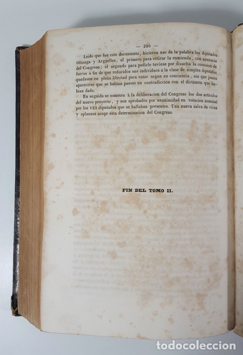 Libros de segunda mano: VIDA MILITAR Y POLÍTICA DE ESPARTERO. 2 TOMOS EN 1. MADRID. 1844. - Foto 7 - 147832966