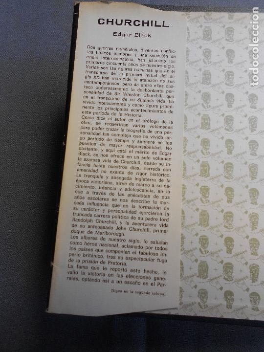 Libros de segunda mano: CHURCHILL - Foto 2