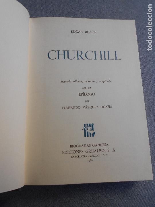 Libros de segunda mano: CHURCHILL - Foto 3