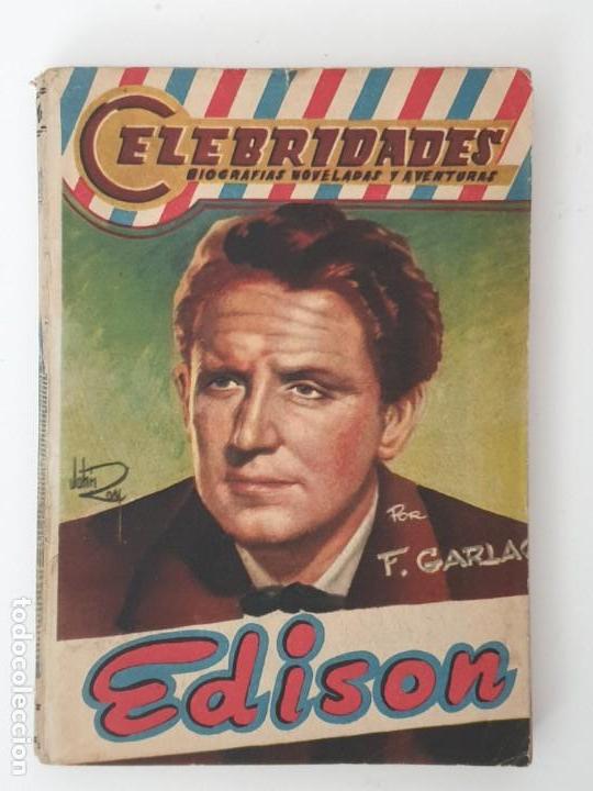 Libros de segunda mano: Biograf&iacute;a Edison - Foto 1