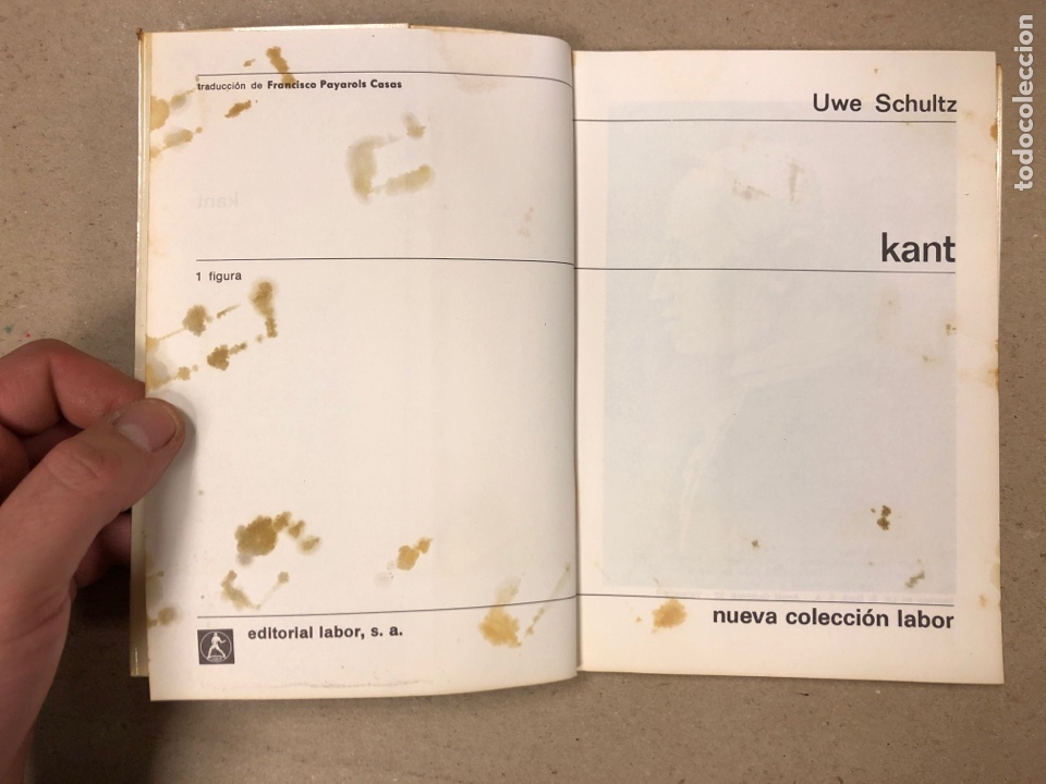 Libros de segunda mano: KANT. UWE SCHULTZ. EDITORIAL LABOR 1971. - Foto 2