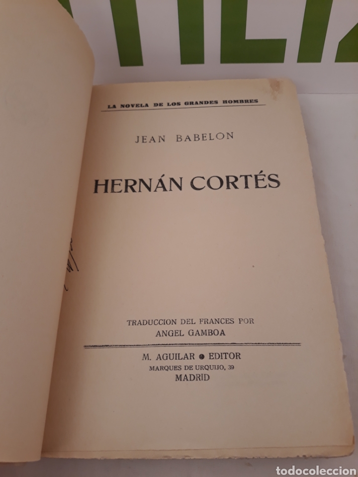Libros de segunda mano: Hernan Cortes.Jean Babelon. - Foto 2