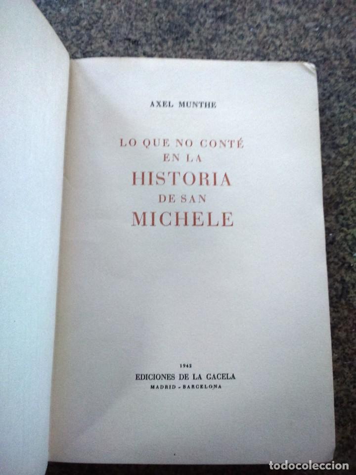 lo que no conte de la historia de san michele Compra venta en