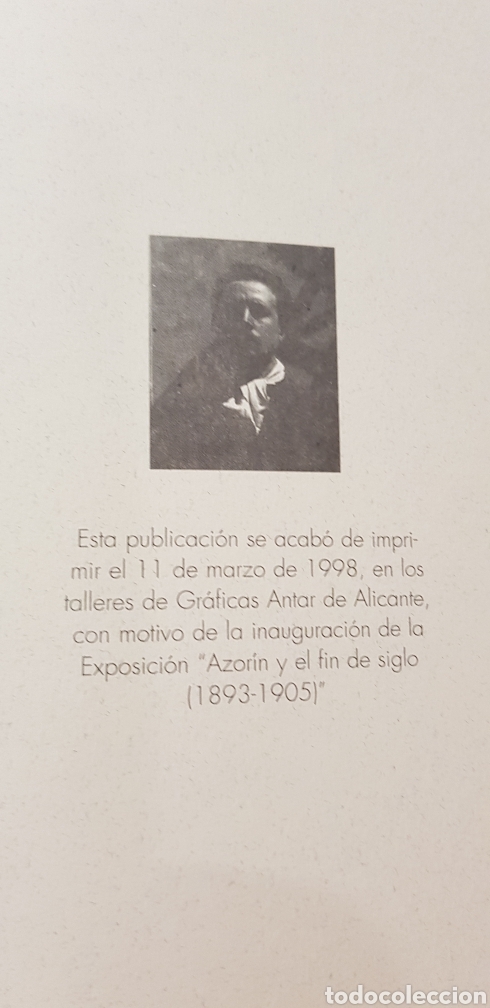 Libros de segunda mano: AZORIN Y EL FIN DE SIGLO - Foto 7