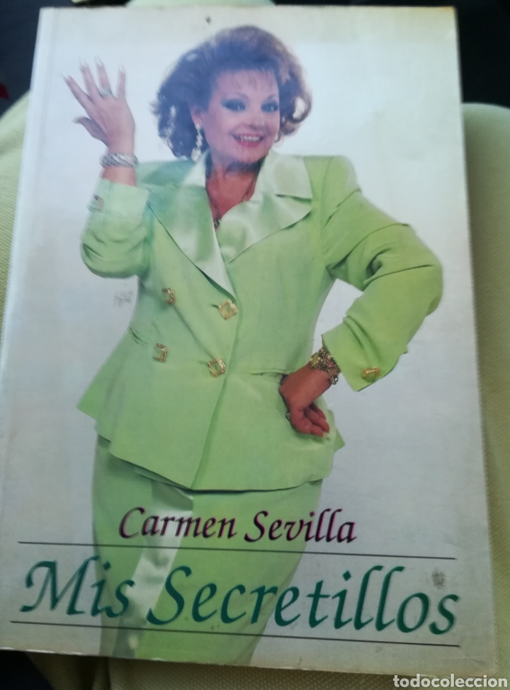Libros de segunda mano: Carmen Sevilla mis secretillos, 1993. Ilustraciones y 283 p&aacute;ginas