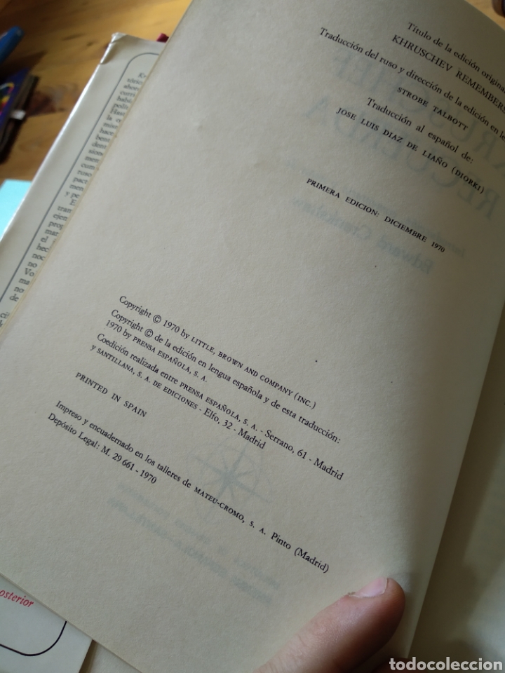 Libros de segunda mano: KRUSCHEF RECUERDA #2067 - Foto 3