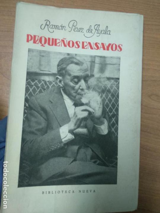 Libros de segunda mano: PEQUE&Ntilde;OS ENSAYOS. RAM&Oacute;N P&Eacute;REZ DE AYALA - Foto 1