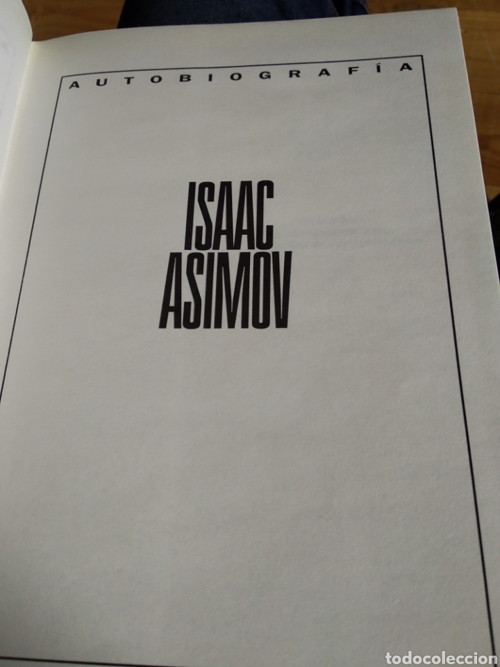 Libros de segunda mano: AUTOBIOGRAF&Iacute;A. ASIMOV - Foto 3