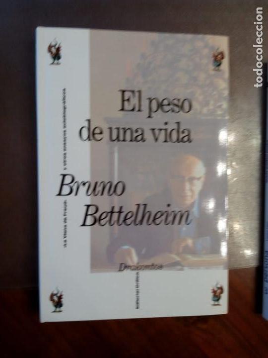 Libros de segunda mano: Bruno Bettelheim. EL PESO DE UNA VIDA - Foto 1
