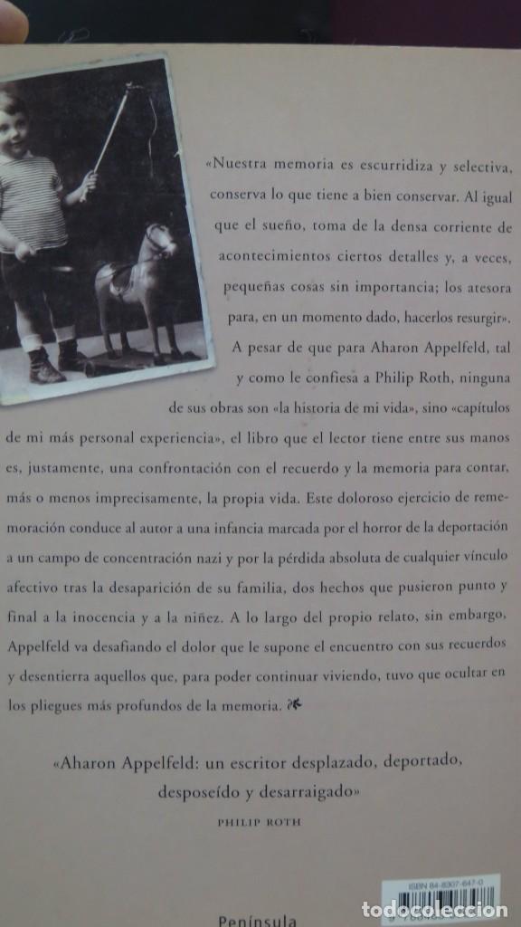 Libros de segunda mano: HISTORIA DE UNA VIDA. AHARON APPELFELD - Foto 2
