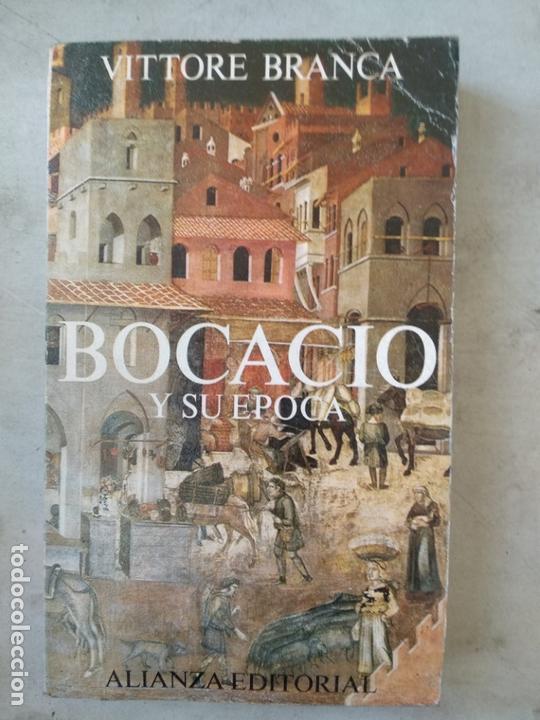 Libros de segunda mano: BRANCA, VITTORE. - BOCACIO Y SU &Eacute;POCA. - Foto 1