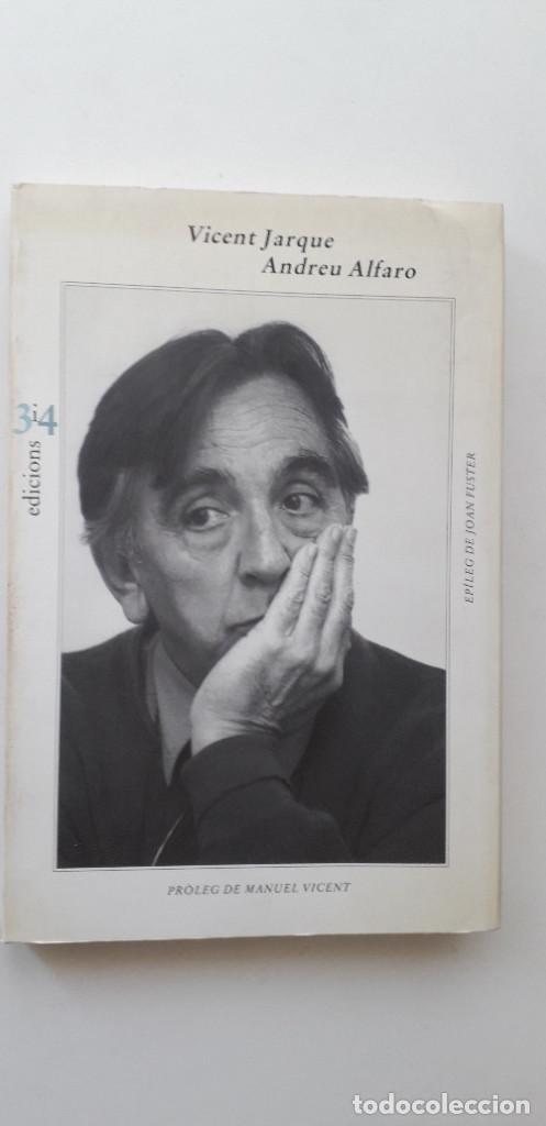 Libros de segunda mano: ANDREU ALFARO - VICENT JARQUE - Foto 1