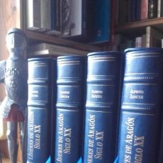 Libros de segunda mano: ALFONSO ZAPATER: LIDERES DE ARAGON SIGLO XX. 4 TOMOS. COMPLETA. ZARAGOZA, AÑO 2000. TIRADA ESPECIAL.. Lote 168744848