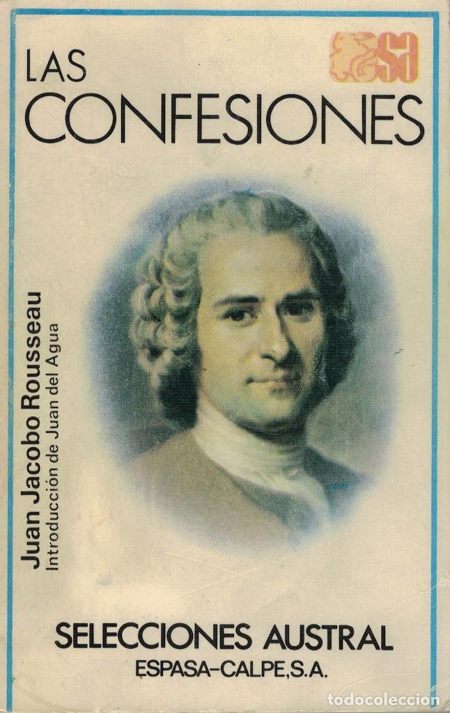 Libros de segunda mano: Las Confesiones de Rousseau - Foto 1