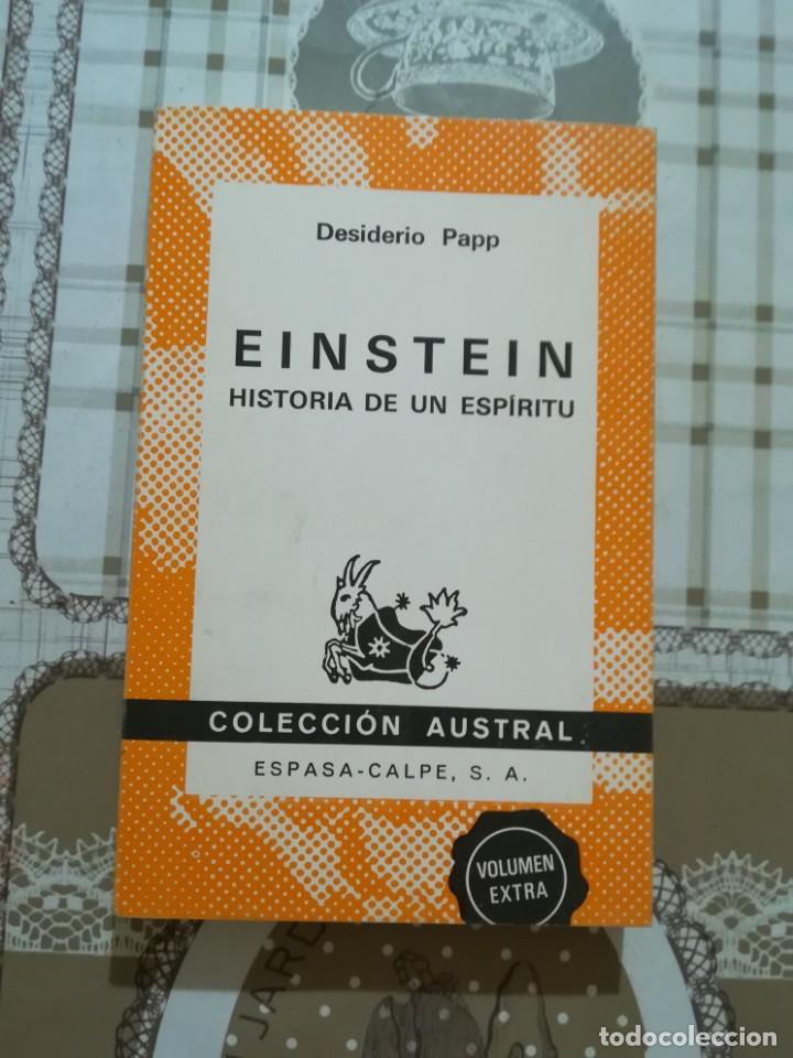 Libros de segunda mano: Einstein. Historia de un esp&iacute;ritu - Desiderio Papp - Foto 1