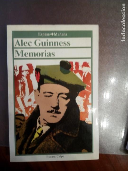 Libros de segunda mano: Alec Guinness. MEMORIAS - Foto 1
