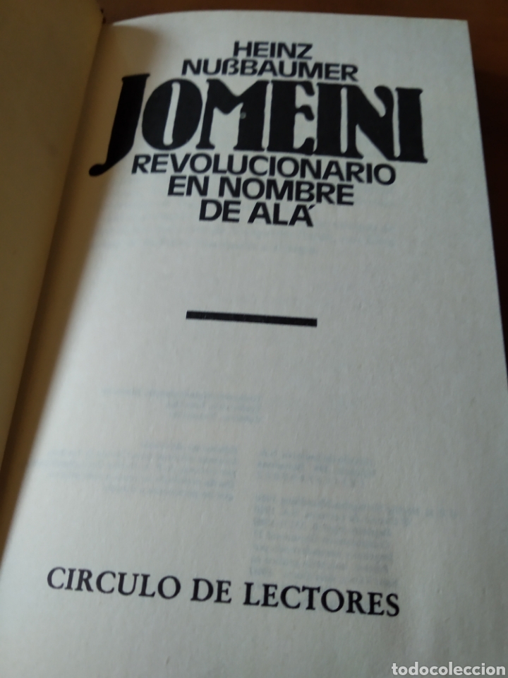 Libros de segunda mano: JOMEINI. HEINZ NURBAUMER #1973 - Foto 2