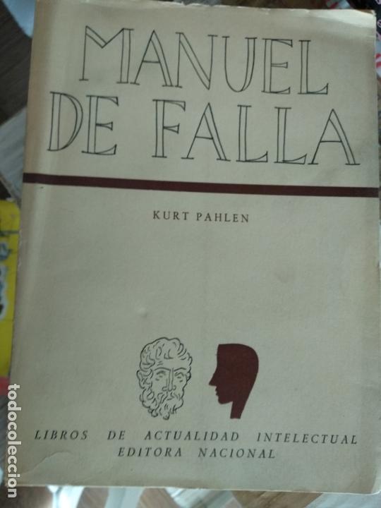 Libros de segunda mano: MANUEL DE FALLA - Pahlen, Kurt - Foto 1