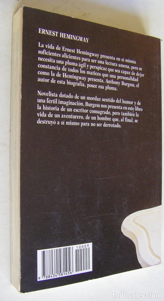 Libros de segunda mano: HEMINGWAY, ANTHONY BURGESS - Foto 2