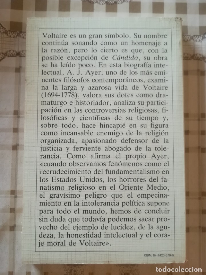 Libros de segunda mano: Voltaire - A. J. Ayer - Foto 2