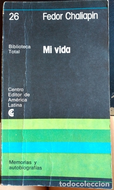 Libros de segunda mano: MI VIDA. - CHALIAPIN, Fedor. - Foto 1