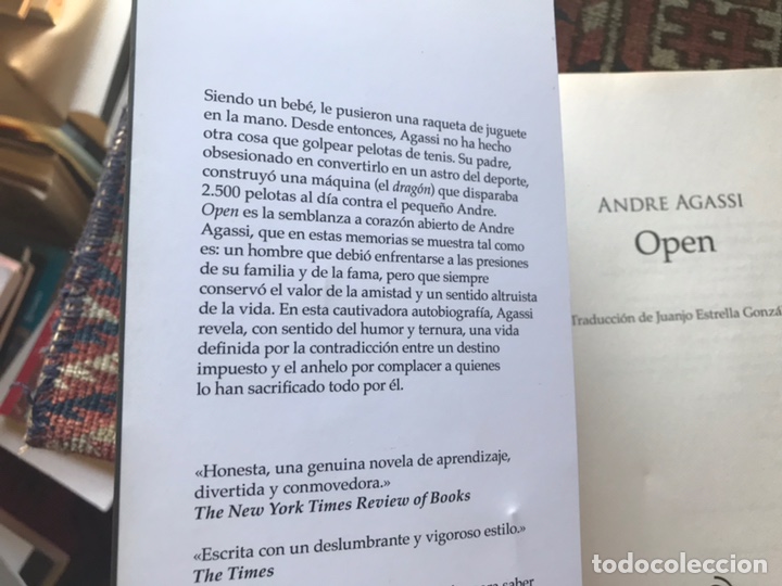 Libros de segunda mano: Open. Andr&eacute; Agassi. Memorias - Foto 3