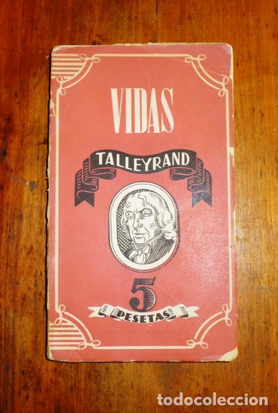 Libros de segunda mano: VALLE, H&eacute;ctor del. Talleyrand (Vidas ; 8) - Foto 1