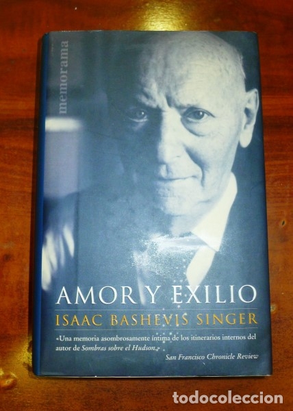 Libros de segunda mano: SINGER, Isaac Bashevis. Amor y exilio (Memorama) - Foto 1