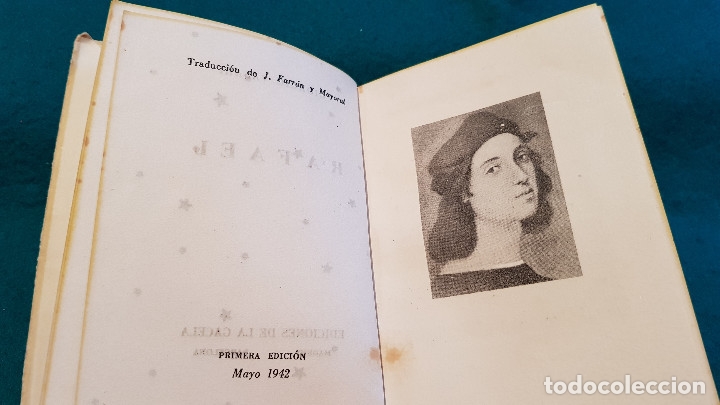 Libros de segunda mano: RAFAEL (1942) GIORGIO VASARI - Foto 6