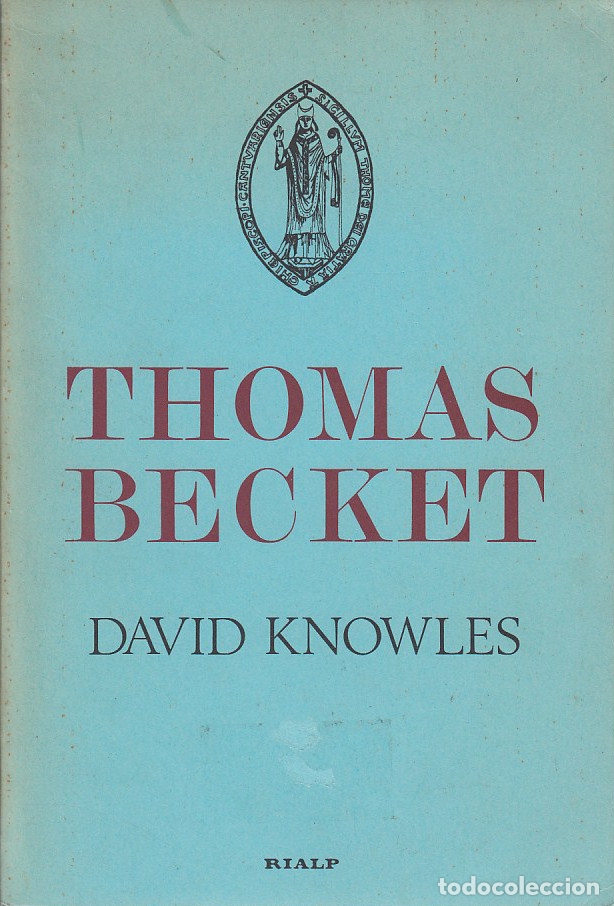 Libros de segunda mano: 0020062 THOMAS BECKET / David Knowles - Foto 1