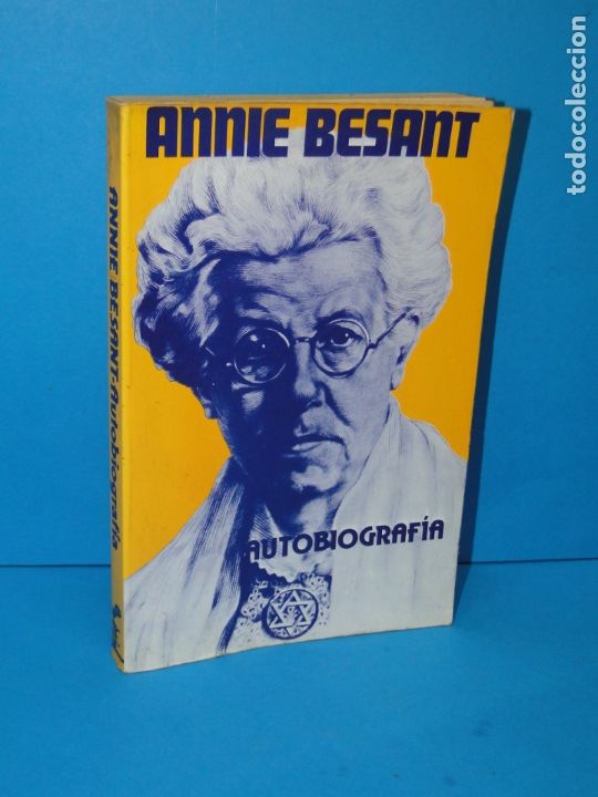 Libros de segunda mano: AUTOBIOGRAFIA .-  Annie Besant - Foto 1
