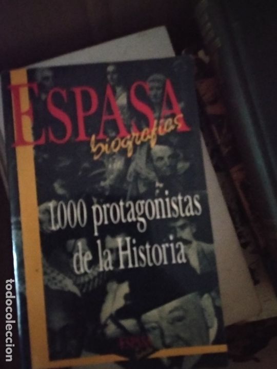 Libros de segunda mano: 1000 protagonistas de la historia Espasa - Foto 1