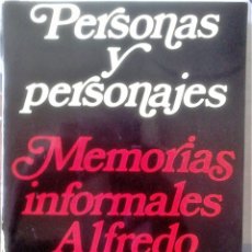 Livros em segunda mão: ALFREDO MARQUERIE - PERSONAS Y PERSONAJES (MEMORIAS INFORMALES). Lote 350040364