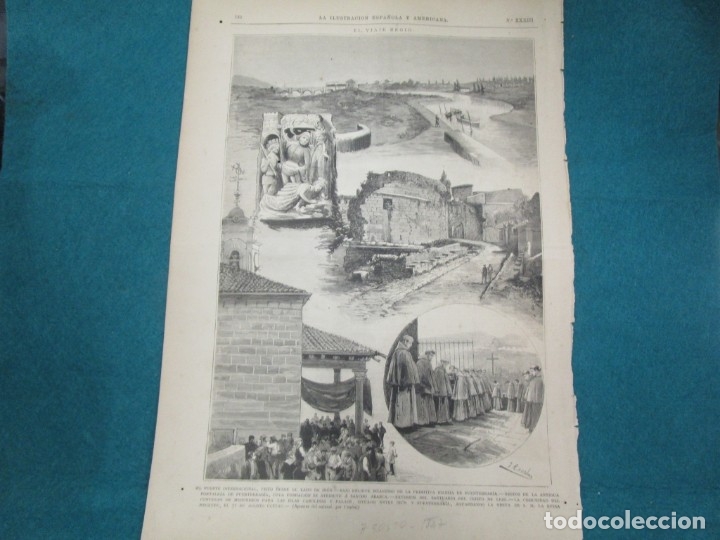 Libros de segunda mano: LA ILUSTRACION HISPANO AMERICANA SEPT 1887 XILOGRAFIA: GUIPUZCOA VIAJE REGENTES + KY*