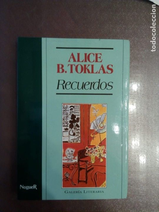 Libros de segunda mano: Alice B. Toklas. RECUERDOS - Foto 1