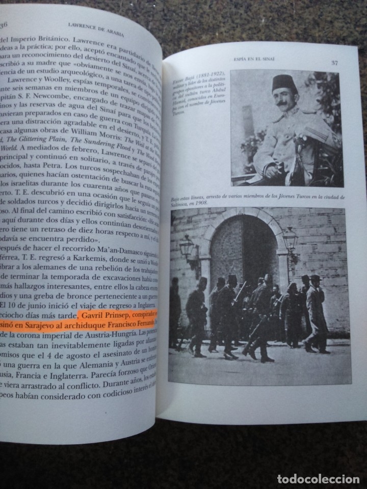 Libros de segunda mano: LAWRENCE DE ARABIA -- RICHARD GRAVES -- EDICIONES FOLIO 2003 -- - Foto 2