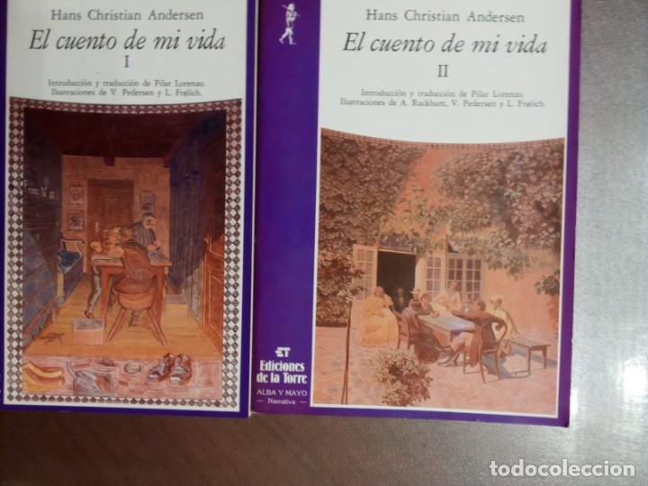 Libros de segunda mano: Hans Christian Andersen. EL CUENTO DE MI VIDA. 2 TOMOS - Foto 1