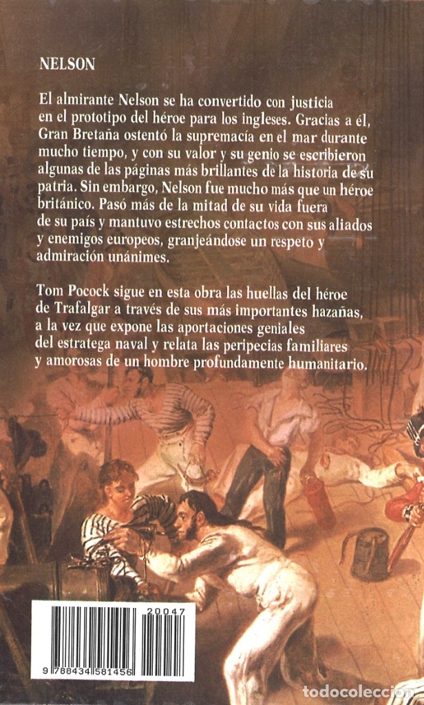 Libros de segunda mano: Nelson. Biograf&iacute;a. Tom Pocock. 1988 - Foto 2