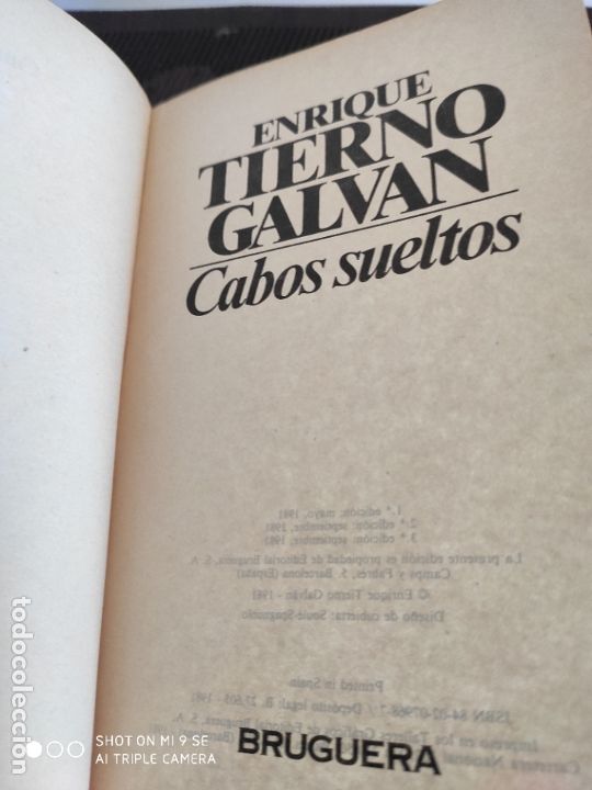 Libros de segunda mano: TIERNO GALVAN 1981. - Foto 6