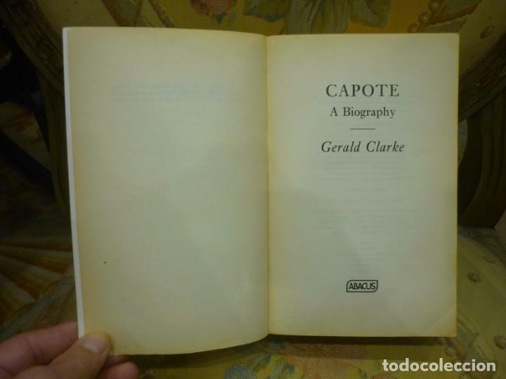 Libros de segunda mano: CAPOTE. A BIOGRAPHY, DE GERALD CLARKE. - Foto 5