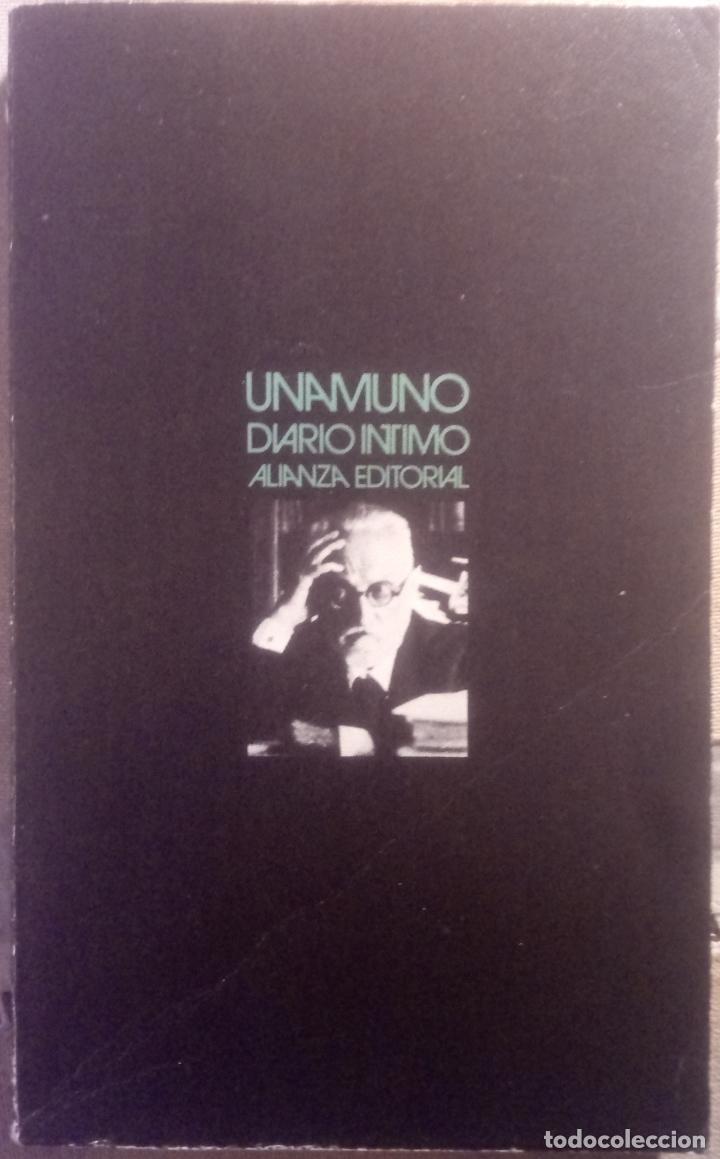 Libros de segunda mano: UNAMUNO DIARIO INTIMO. - Foto 1