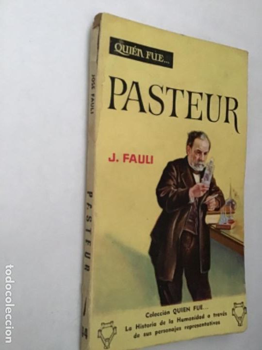 Libros de segunda mano: 2 libros biograf&iacute;as. Mme. Curie. Pasteur - Foto 3