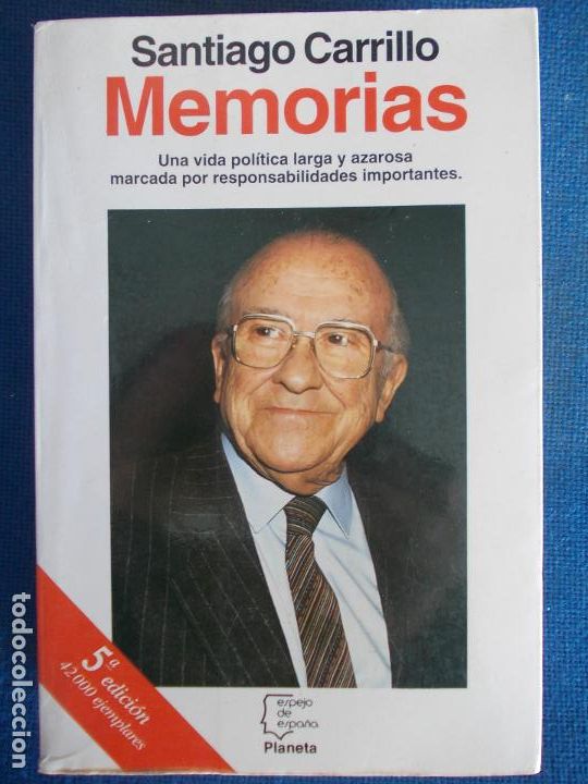 Libros de segunda mano: SANTIAGO CARRILLO  MEMORIAS - Foto 1