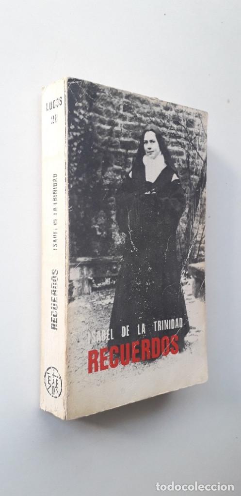 Libros de segunda mano: RECUERDOS - ISABEL DE LA TRINIDAD - Foto 2