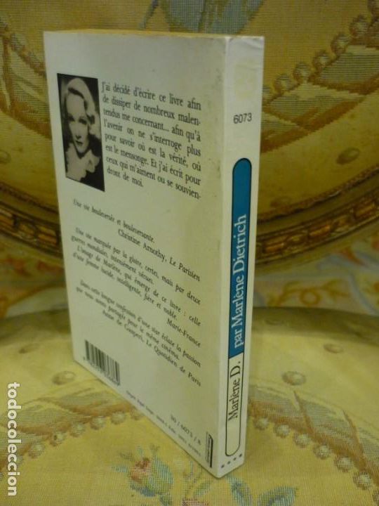 Libros de segunda mano: MARLENE DIETRICH PAR MARL&Egrave;NE DIETRICH. - Foto 2