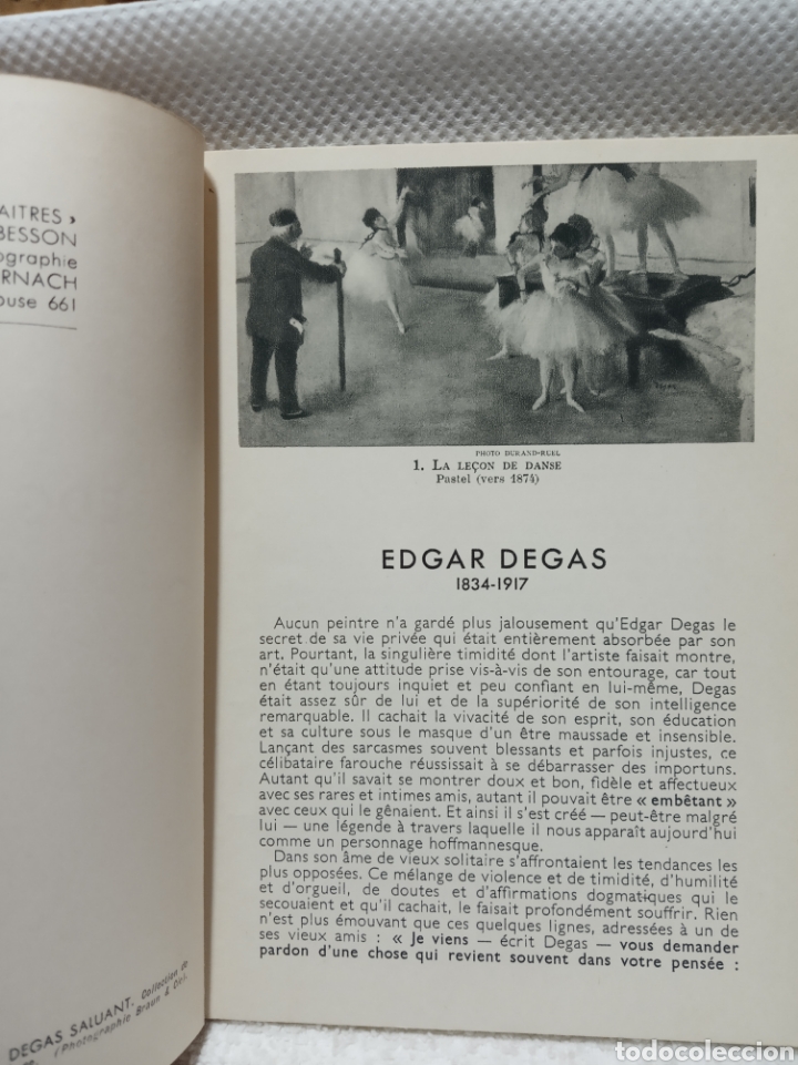 Libros de segunda mano: Degas - Foto 2
