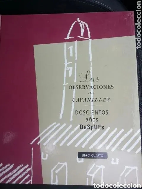 Libros de segunda mano: LAS OBSERVACIONES DE CAVANILLES -LIBRO CUARTO- 4 - (**) - Foto 1